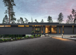Moderni hirsitalo Villa Lux