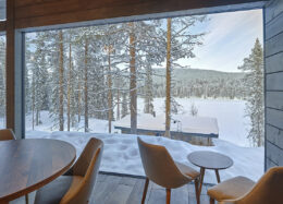 Kurula´s Resortin ravintolasta on upeat näkymät Pyhäjärvelle