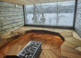 Kurula´s Resortin ainutlaatuinen sauna