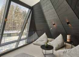 Glass Resort Premium Lodge, yläkerta