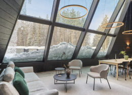 Glass Resort Premium Lodge, oleskeluhuone