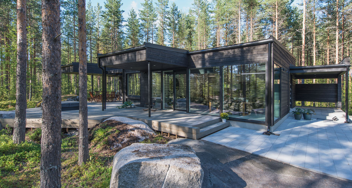 Honkatalot Villa Black
