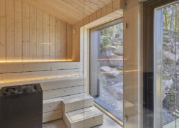 Hirsitalo Villa Havu, sauna