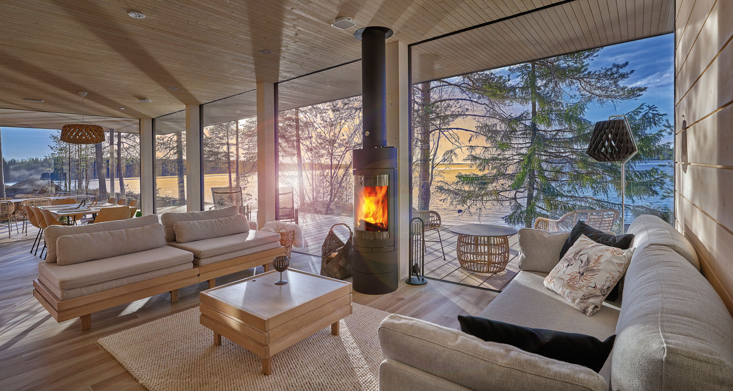 yksilöllinen huvila Villa Puukkoniemi